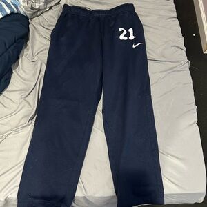 Nike Navy Sweatpants